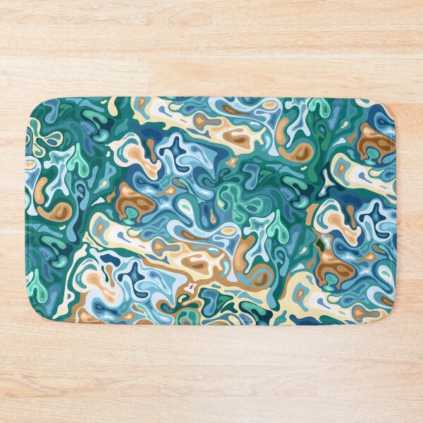 Item preview, Liquid (Abstract Color Combination) II designed and sold by B & K     Store.