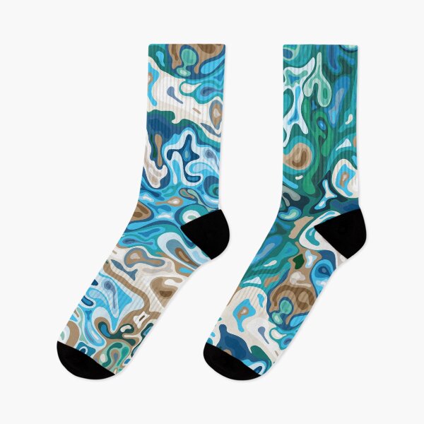 Item preview, Liquid (Abstract Color Combination) designed and sold by B & K     Store.