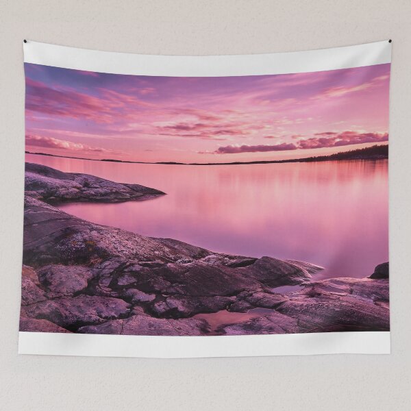 Item preview, Beautiful Pink Ocean Sunset  designed and sold by newburyboutique.