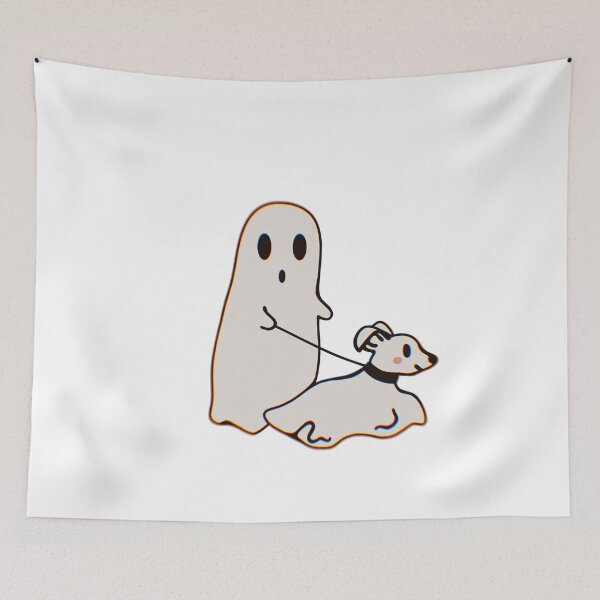 Item preview, Ghost with Ghost Dog Chromatic Aberration designed and sold by Aizyshop.