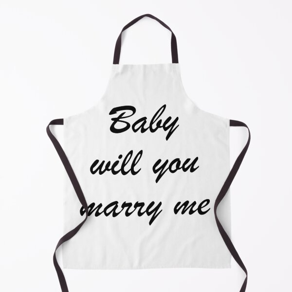 Item preview, Baby will you marry me designed and sold by sandradamenart.