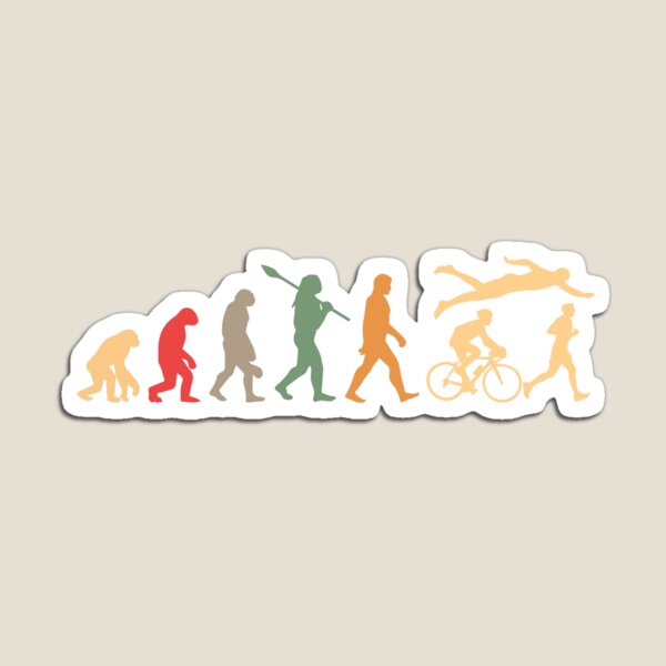 Item preview, Triathlon evolution vintage designed and sold by jentochicken.