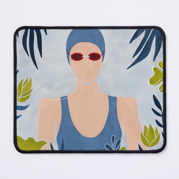 Item preview,  Floral Swimmer designed and sold by PinkSnapdragon.