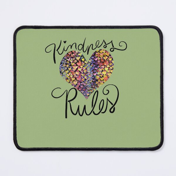 Item preview, Kindness Rules designed and sold by FrictionMaxxing.