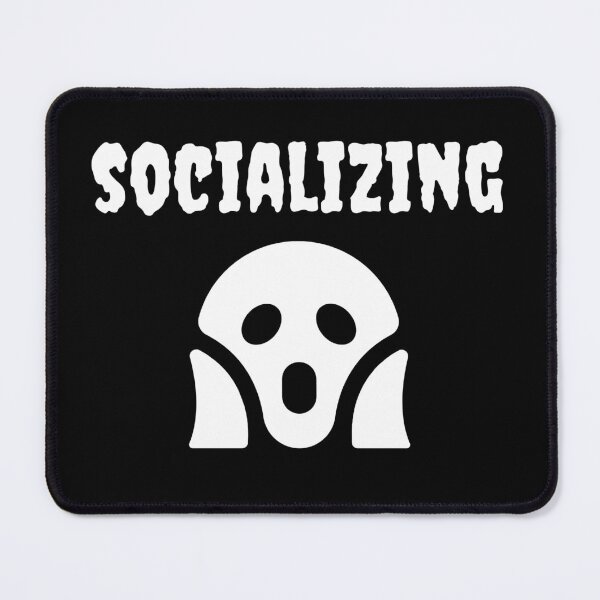 Item preview, Socializing - Antisocial sarcastic humour designed and sold by Witfulwisdom.