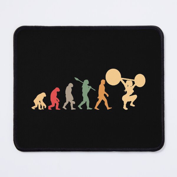 Item preview, Weightlifting evolution vinatge designed and sold by jentochicken.