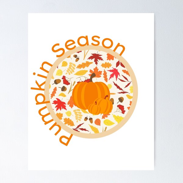 Item preview, Fall Autumn Leaves Pattern Pumpkin Season designed and sold by Tammystribe.
