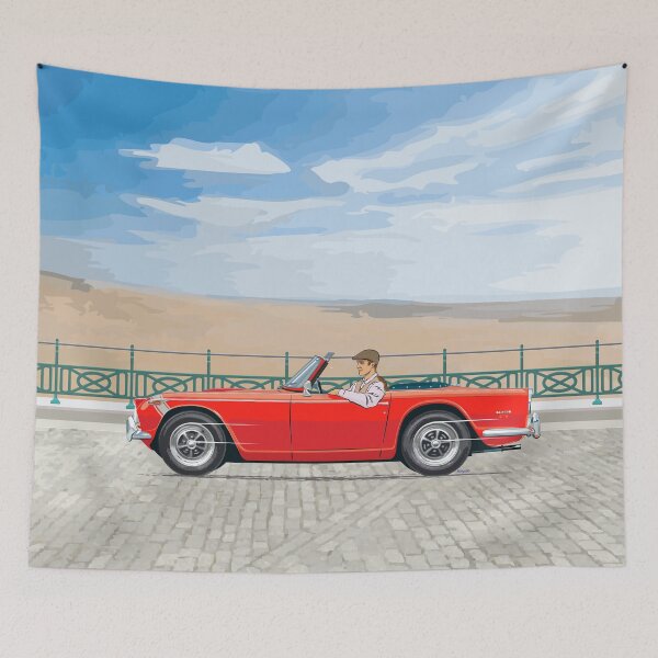 Item preview, TR250 in Signal Red – with stock rostyle wheel trim designed and sold by Bigs66.