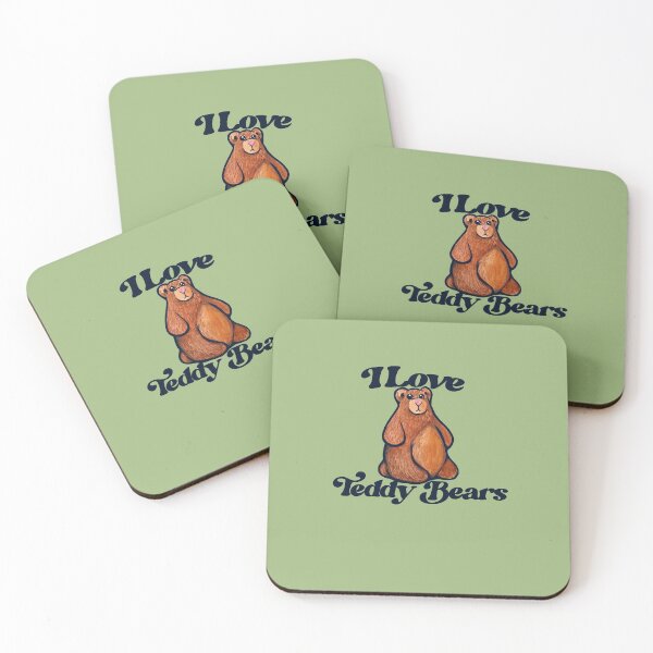 Item preview, I Love Teddy Bears designed and sold by FrictionMaxxing.