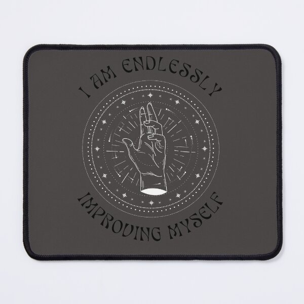 Item preview, I AM ENDLESSLY IMPROVING MYSELF designed and sold by universegrace.