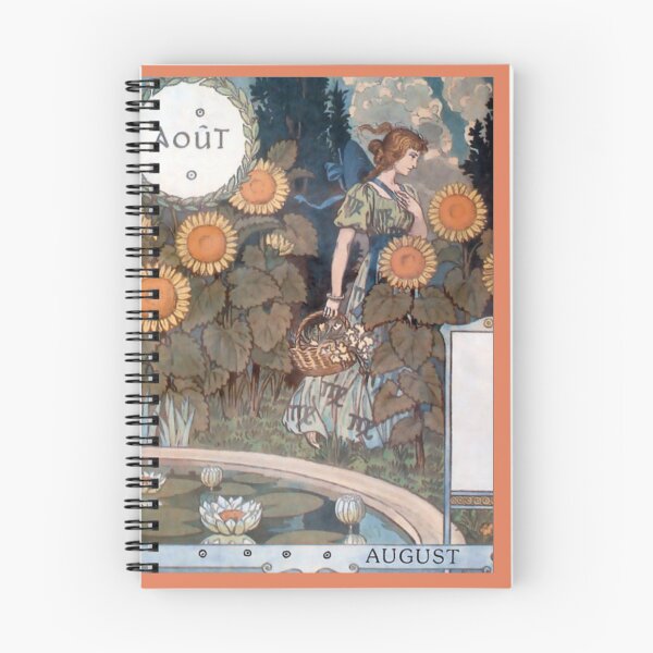 Item preview, Eugene Grasset French Art Nouveau Poster August  designed and sold by Bellathewilde.