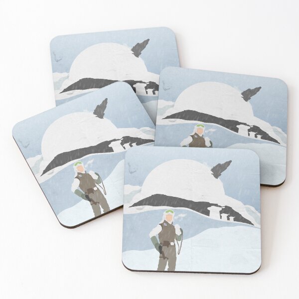 Item preview, Hoth - Minimalist Print  designed and sold by yogiwynne.
