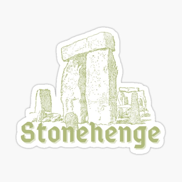Stonehenge By Callisc Sticker