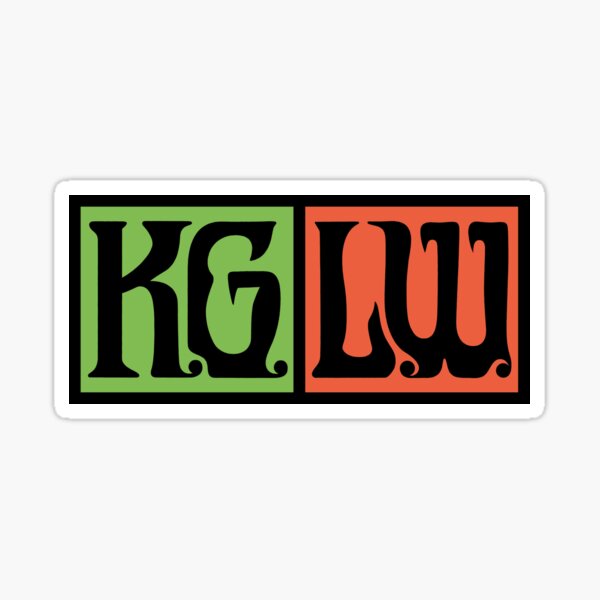 KGLW Logo Sticker