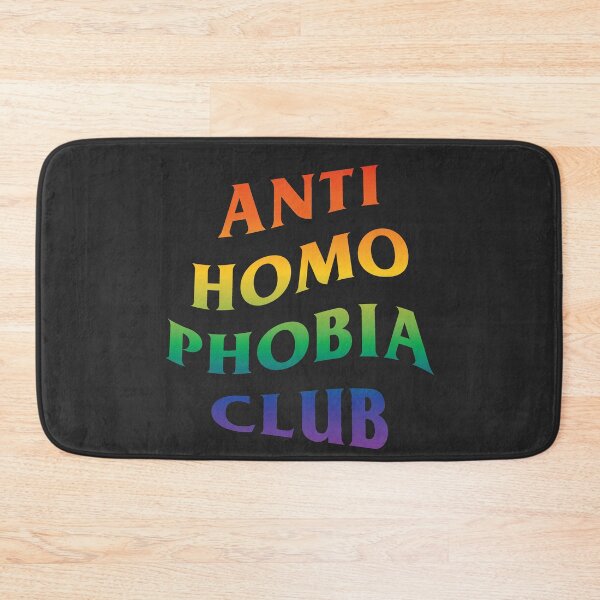 Item preview, Anti Homophobia Club - LGBT Pride Rainbow Flag designed and sold by Francisco Couto.