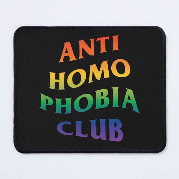 Item preview, Anti Homophobia Club - LGBT Pride Rainbow Flag designed and sold by Francisco Couto.