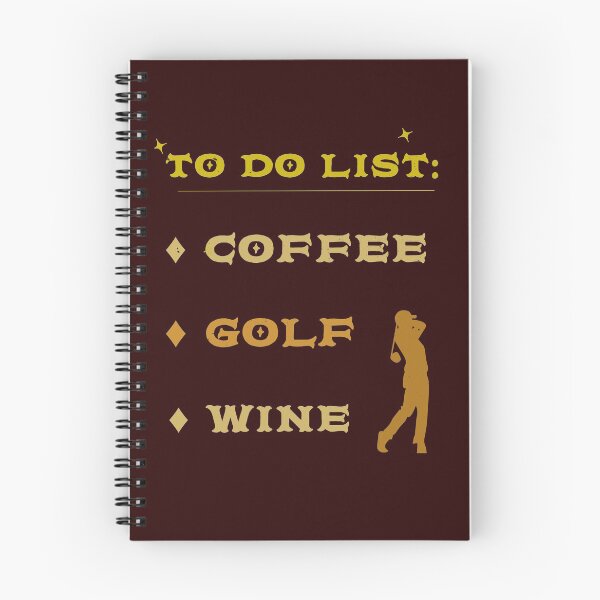 Item preview, Coffee Golf Wine. A Golfer´s To Do List designed and sold by Rebel-Design.