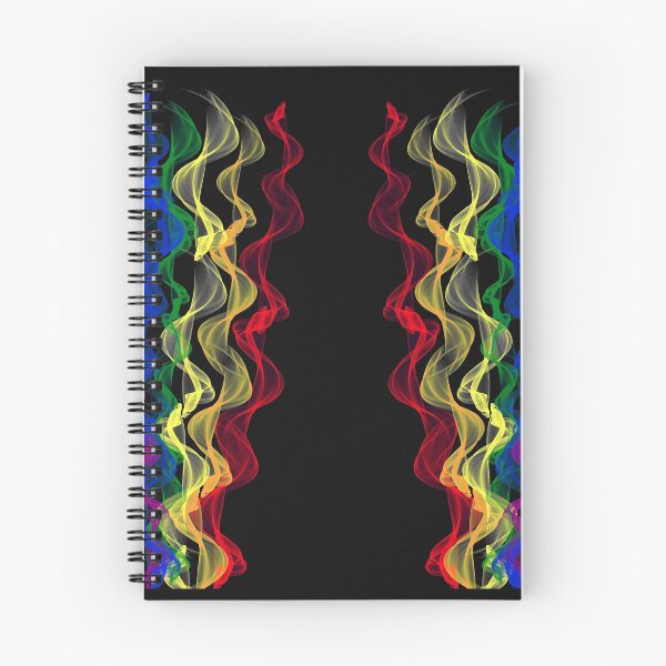 Item preview, Los senderos artísticos de humo multicolor se adentran en la nada designed and sold by Solotree.