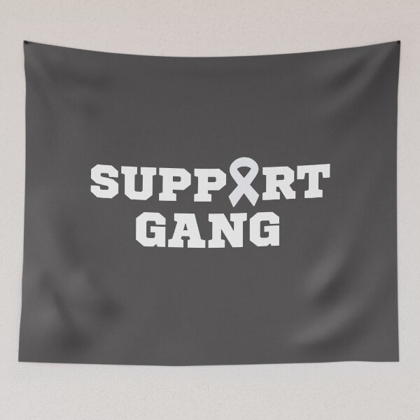 Item preview, Lung Cancer Awareness Support Gang Squad designed and sold by thecooltable.