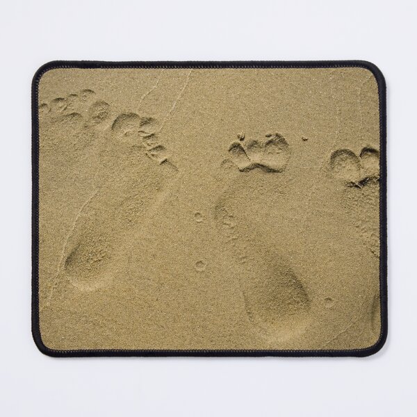 Item preview, Footprints on Golden Sand designed and sold by H-AB.