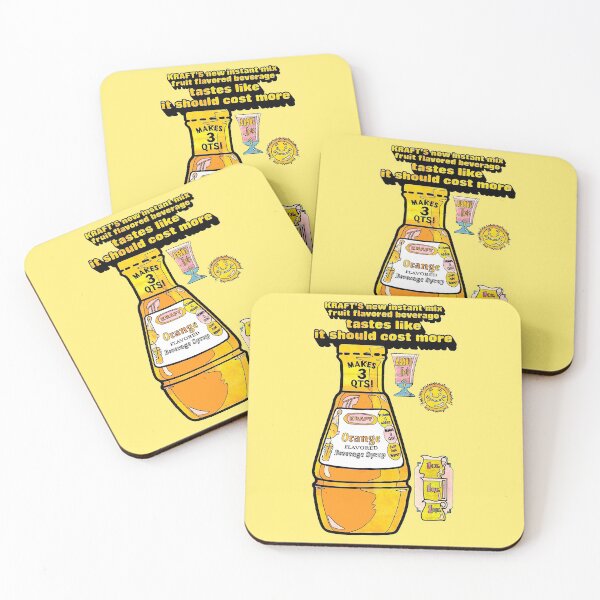 Item preview, FRUIT FLAVORED BEVERAGE SYRUP - ADVERT designed and sold by ThrowbackAds.