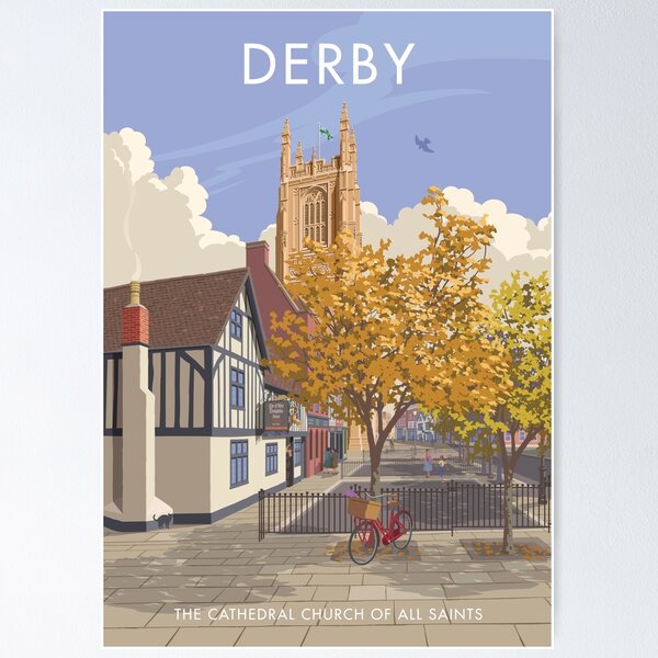 Item preview, Derby, Cathedral designed and sold by smillership.