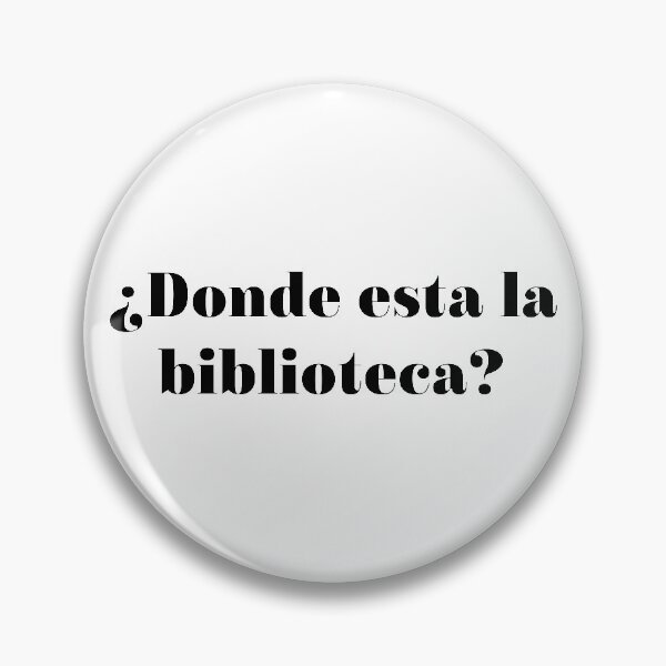 Item preview, donde esta la biblioteca? designed and sold by jennlang.