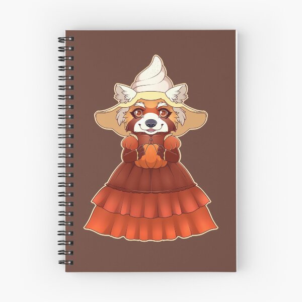 Item preview, PumpkinPie RedPanda Witch designed and sold by sugarcup.