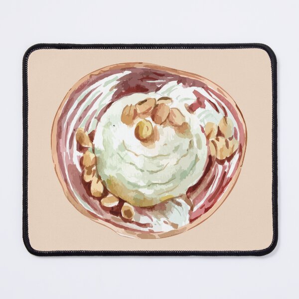 Item preview, Creamy Coconut Ice Cream Served In A Coconut Shell designed and sold by Alicia Chee.