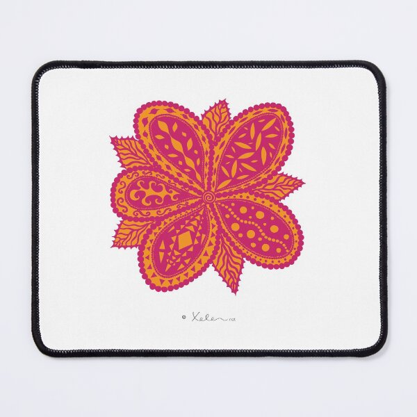 Artikel-Vorschau von Magic Flower pink-orange; Xelen.net, designt und verkauft von Helen Berchtold.