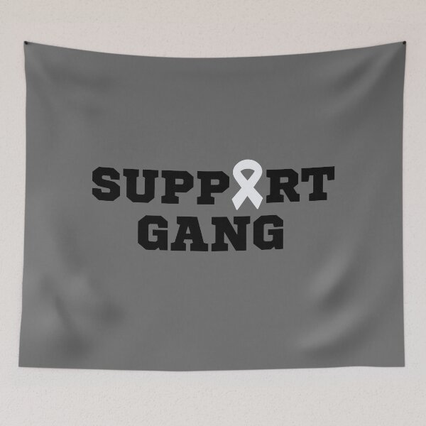 Item preview, Lung Cancer Awareness Support Gang designed and sold by thecooltable.