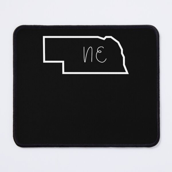 Item preview, State of Nebraska NE Abbreviation Outline designed and sold by Hpabedi.