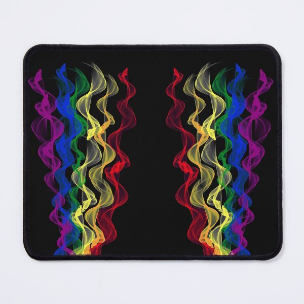 Item preview, Arty Multi Coloured Smoke trails spiral into nowhere designed and sold by Solotree.