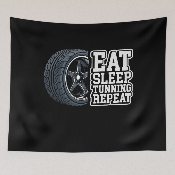 Item preview, Eat sleep tuning repeat designed and sold by Arneeeeee.