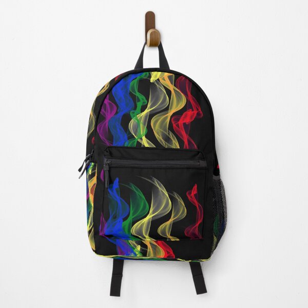Aperçu de l'œuvre Arty Multi Colored Smoke s'envole en spirale vers nulle part créée et vendue par Solotree.