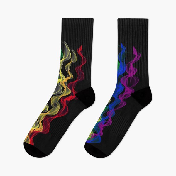 Item preview, Arty Multi Coloured Smoke trails spiral into nowhere designed and sold by Solotree.