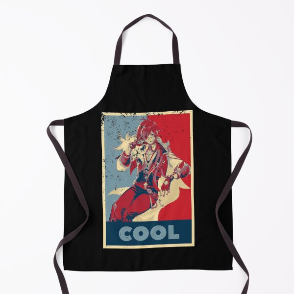 Item preview, Kaeya Genshin Impact Cool - Distressed Vintage Hope Style Colours designed and sold by GingerCatGifts.