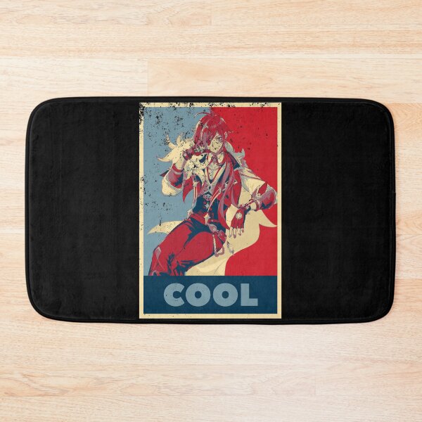Item preview, Kaeya Genshin Impact Cool - Distressed Vintage Hope Style Colours designed and sold by GingerCatGifts.