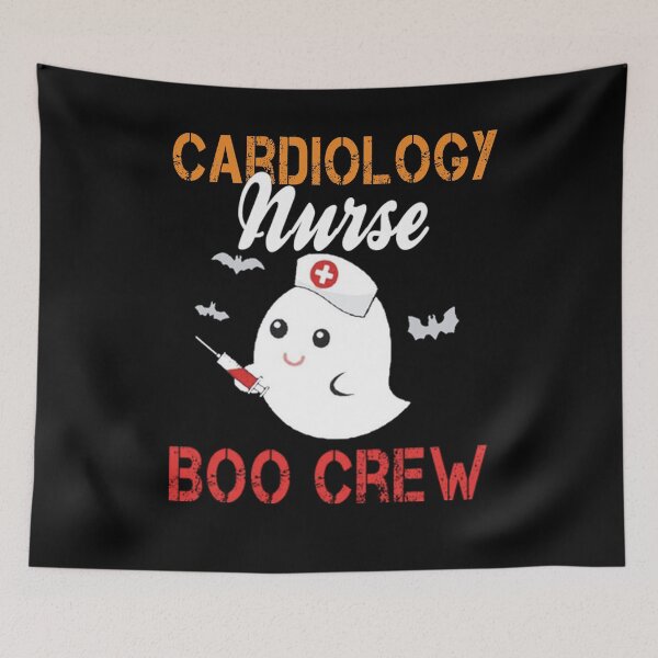 Item preview, cardiology nurse Boo Crew designed and sold by FunnySerious.