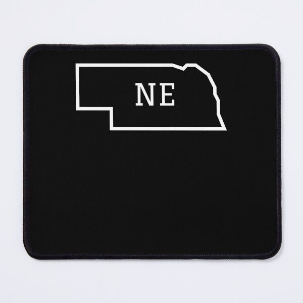 Item preview, State of Nebraska NE Abbreviation Outline designed and sold by Hpabedi.