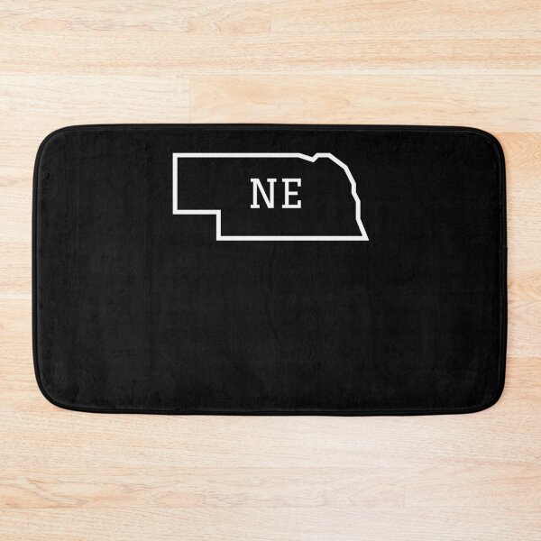 Item preview, State of Nebraska NE Abbreviation Outline designed and sold by Hpabedi.