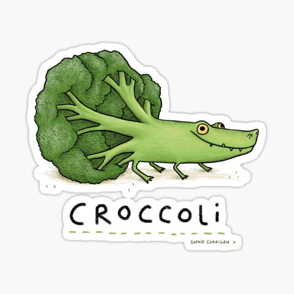 Aperçu de l'œuvre Crocoli créée et vendue par SophieCorrigan.