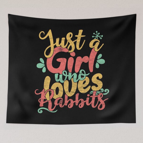 Item preview, Just A Girl Who Loves Rabbits Gift product designed and sold by theodoros20.