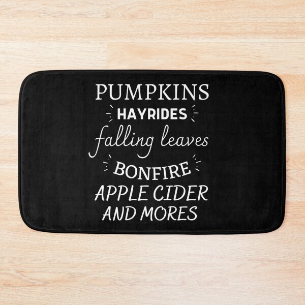 Item preview, Pumpkins Hayrides Apple Cider And Falling Leaves designed and sold by Clurixious.