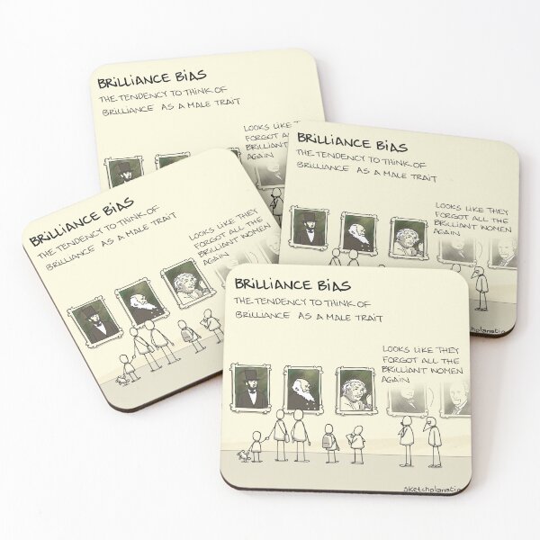 Item preview, Sesgo de brillantez designed and sold by Sketchplanations.