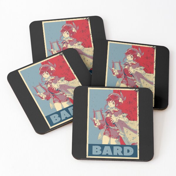 Item preview, Venti Genshin Impact Bard - Distressed Vintage Hope Style Colours designed and sold by GingerCatGifts.