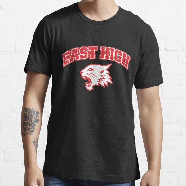 retro-city-threads High School Musical East High Wildcats Red Basketball Jersey Adult Medium