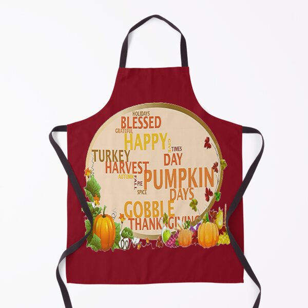Item preview, THANKSGIVING WORDLE, Plaid and all things pumpkin Thanksgiving ,Thankful Grateful Blessed, Pumpkin spice and all things nice designed and sold by Adri Barnard.