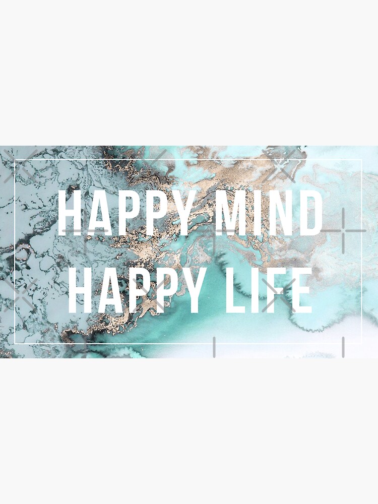 happy mind happy life shirt