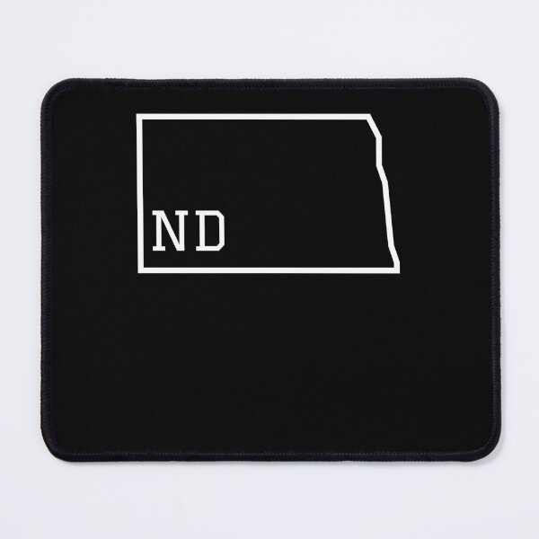 Item preview, State of North Dakota ND Abbreviation Outline designed and sold by Hpabedi.